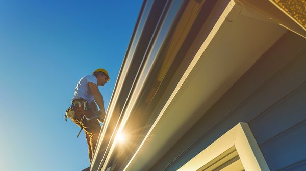 Installation facile de votre gouttière alu