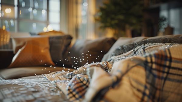 Plaid pour canapé qui résiste aux liquides: protégez vos meubles