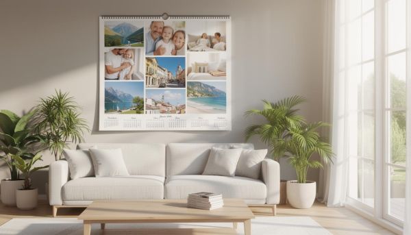 Pourquoi le calendrier photo personnalisé sublime la décoration en 2026 ?