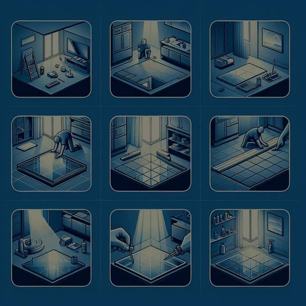 Quelle est la méthode pour installer un plancher en verre pour apporter de la lumière dans un sous-sol ?